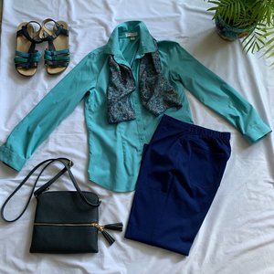 Donated Feb 16 ‘22 Offers Welcome!  isaac mizrahi live stretch pull on pants